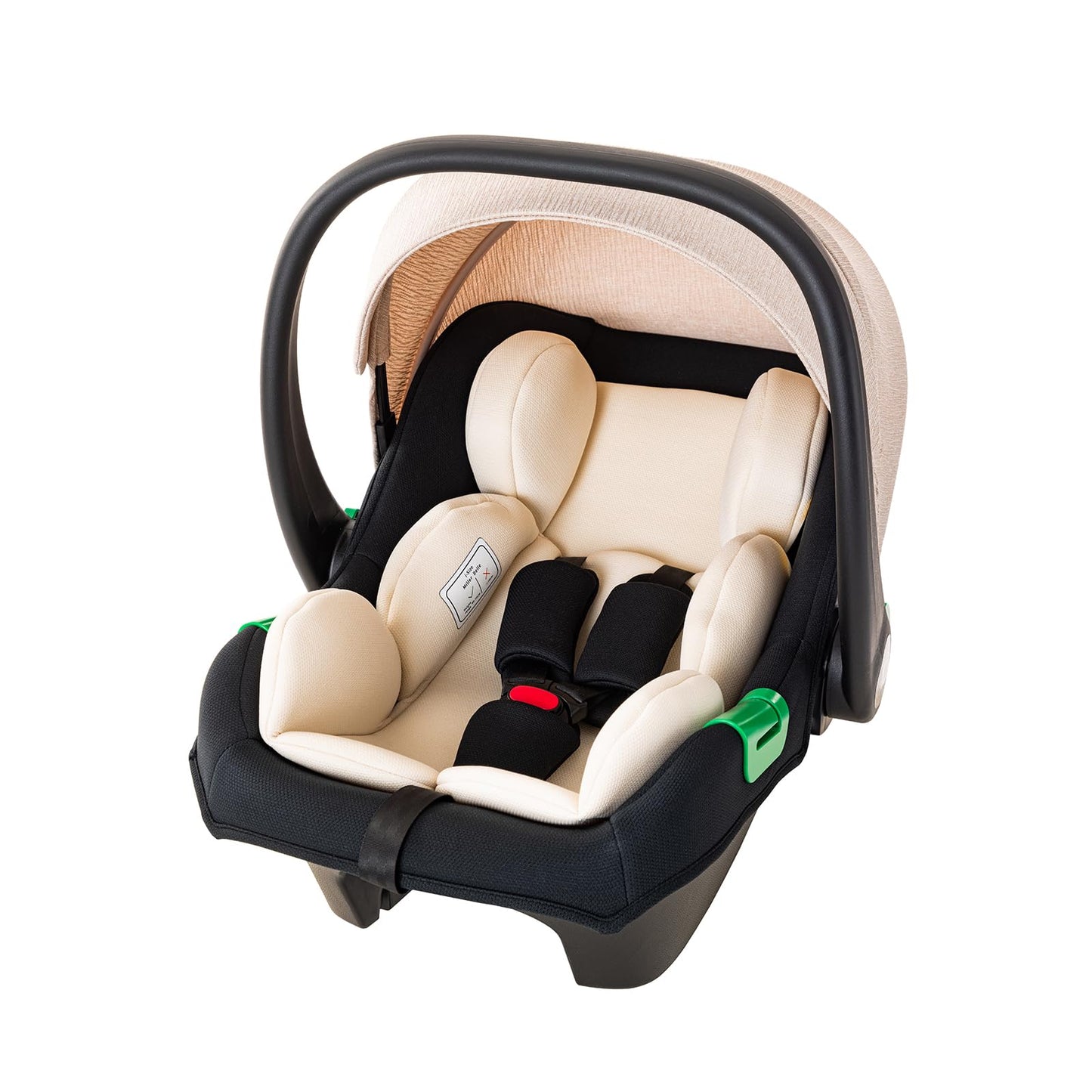 Kinderwagen 3 in 1 – Faltbarer Kombikinderwagen mit Buggy & Babywanne, Leichtes Aluminiumgestell